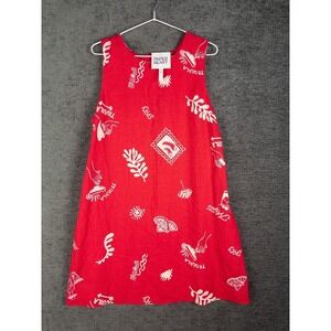 NWT Paper Heart Mini Dress Womens L Red Tequila Agave Cocktail Short Graphic